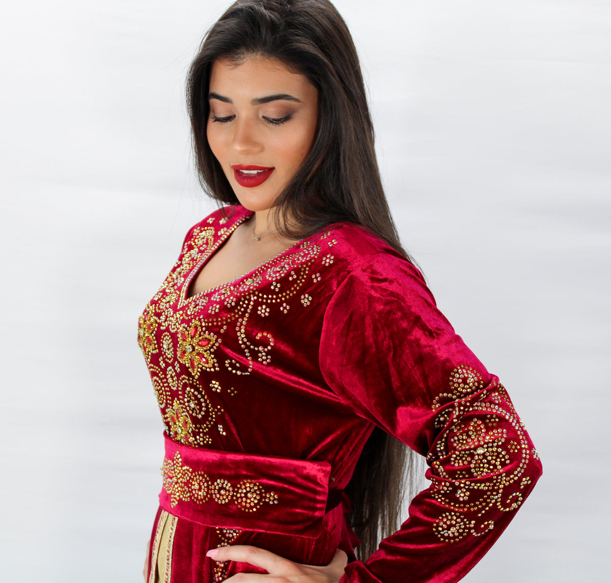 Venus Velvet Kaftan