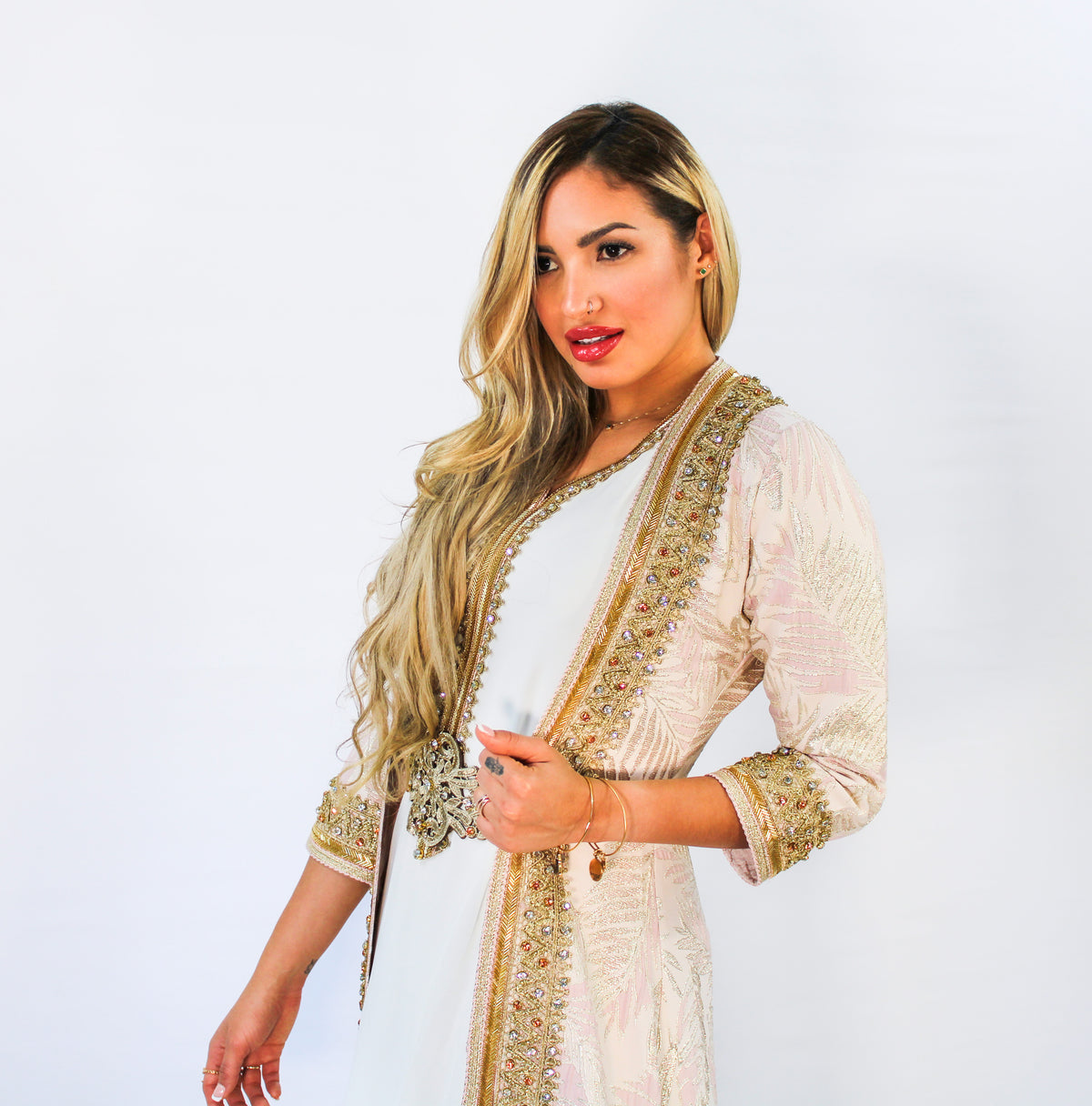 Brocade kaftan