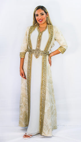 Jacquard kaftan