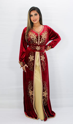Dalal Velvet Kaftan