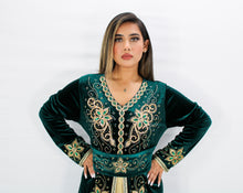 Load image into Gallery viewer, Fairuz Velvet Kaftan