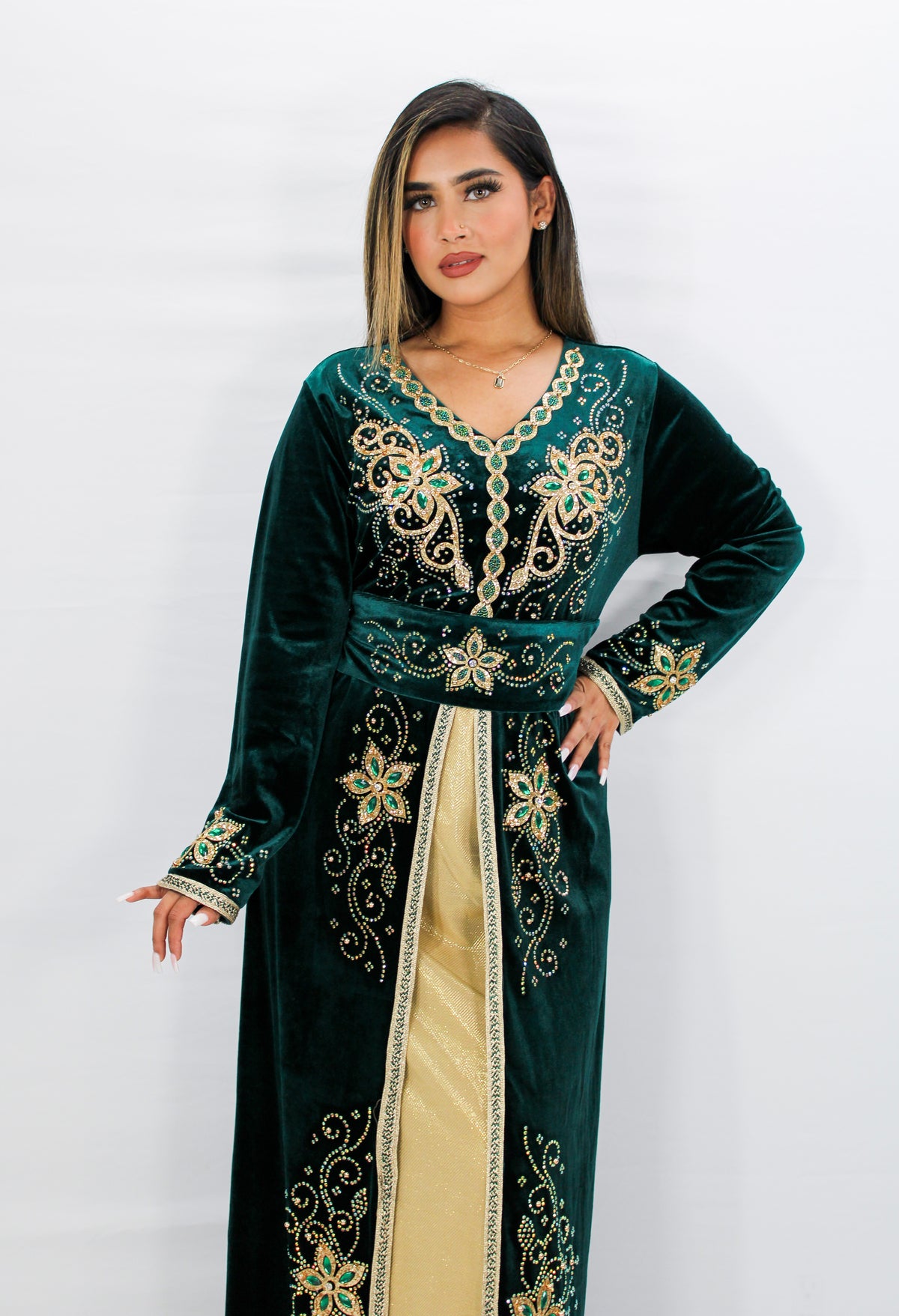 Fairuz Velvet Kaftan