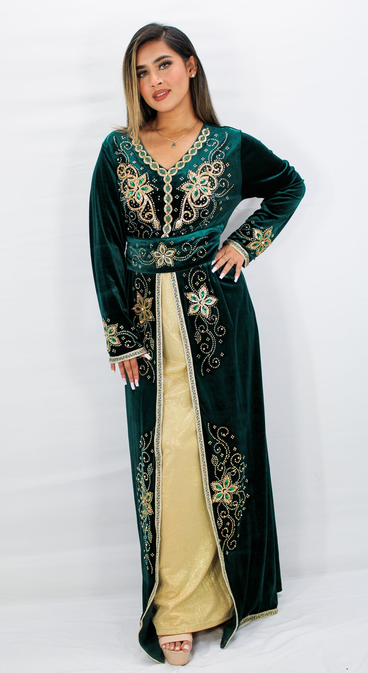 Fairuz Velvet Kaftan
