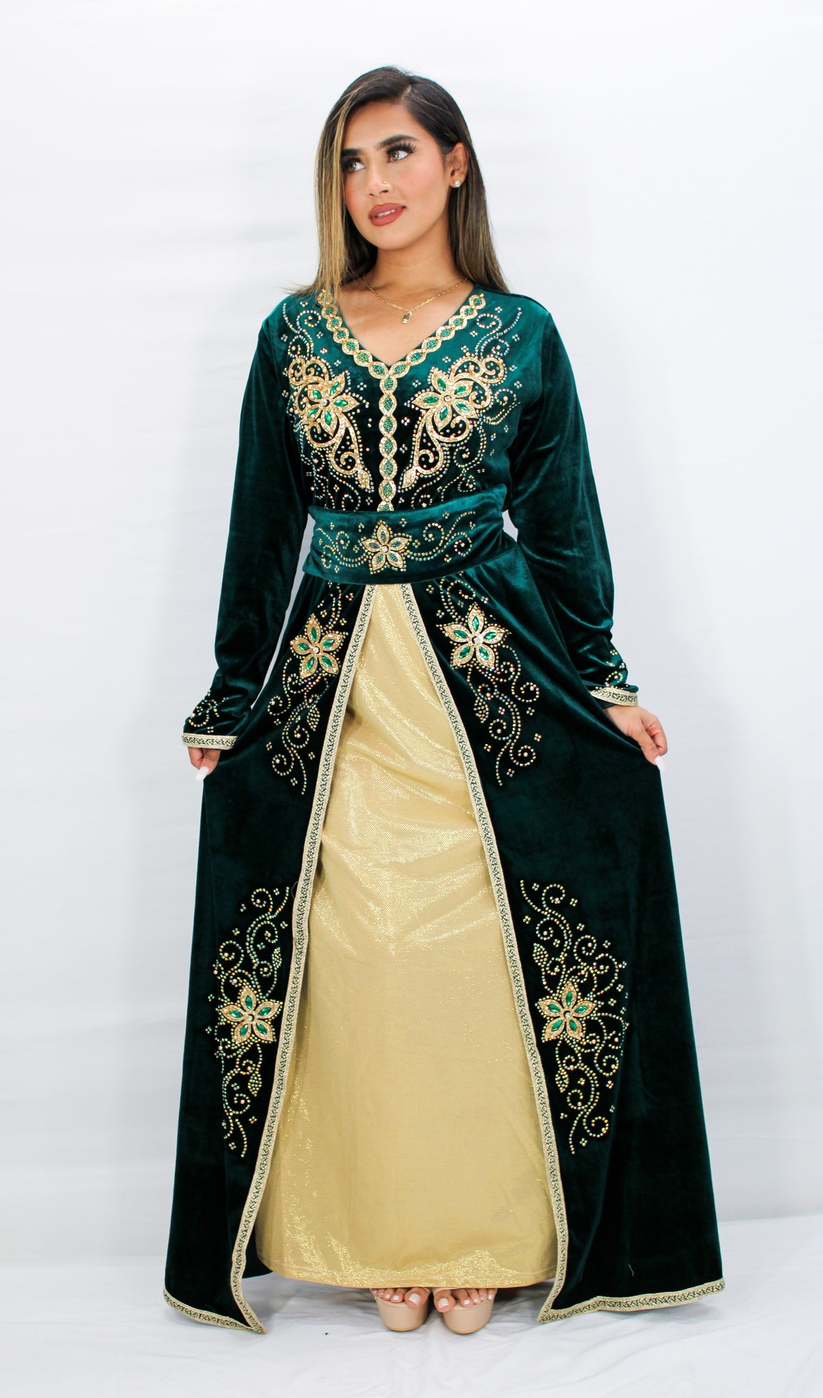 Fairuz Velvet Kaftan