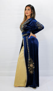 Crescent Velvet Kaftan